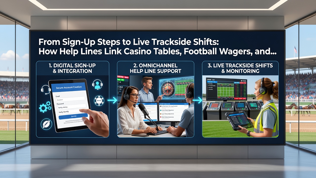 Live trackside betting screen with fluctuating race odds and connected support chat
