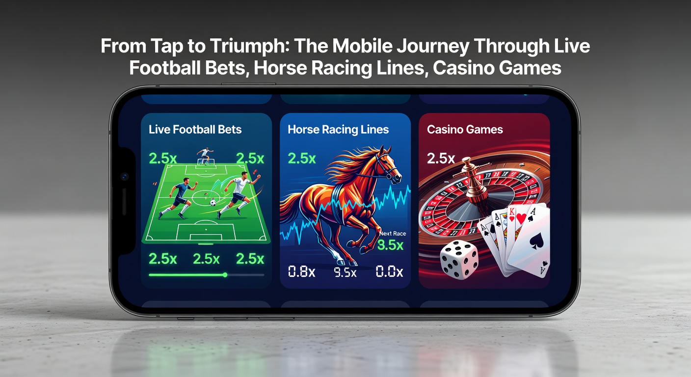 Close-up of a mobile app interface showing live horse racing lines with fluctuating odds, jockey silks, and track conditions updating dynamically before a race start