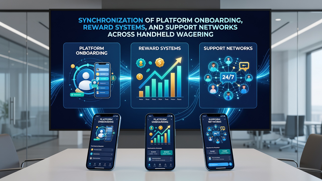 Mobile app interface showing unified rewards and support across betting categories